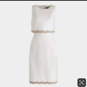 J. CREW Going Places Linen Dress